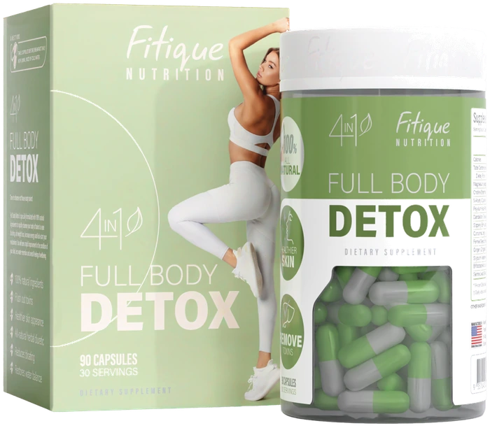 Fitique Full Body Detox 四合一草本胶囊